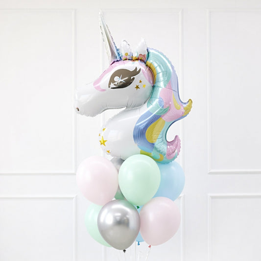Helium Bouquet Fantasy Unicorn