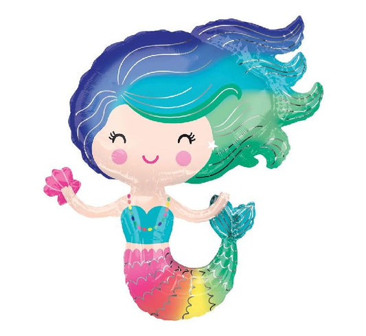 Colorful mermaid supershape