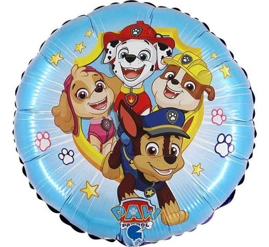 18in paw patrol action foil balloon