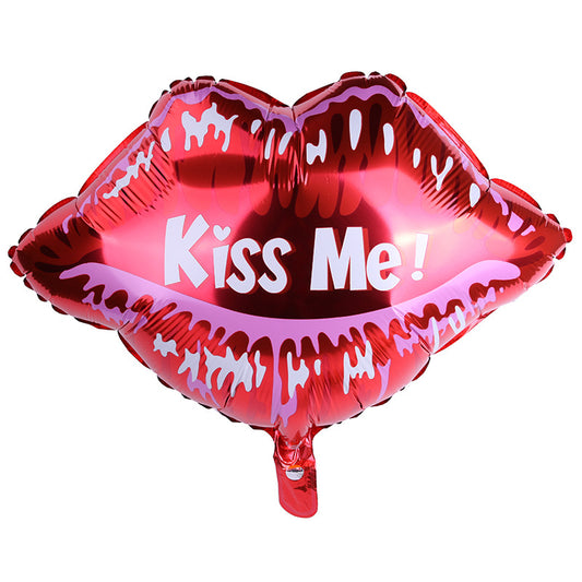Kiss me Foil balloon