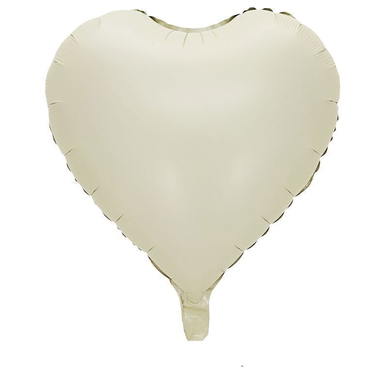 18" White Sand Heart - 45cm