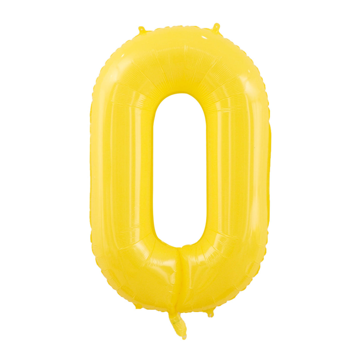 40" Yellow Number 0